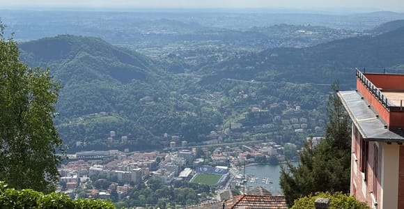 Como : Brunate Walking Tour with Funicular Ticket