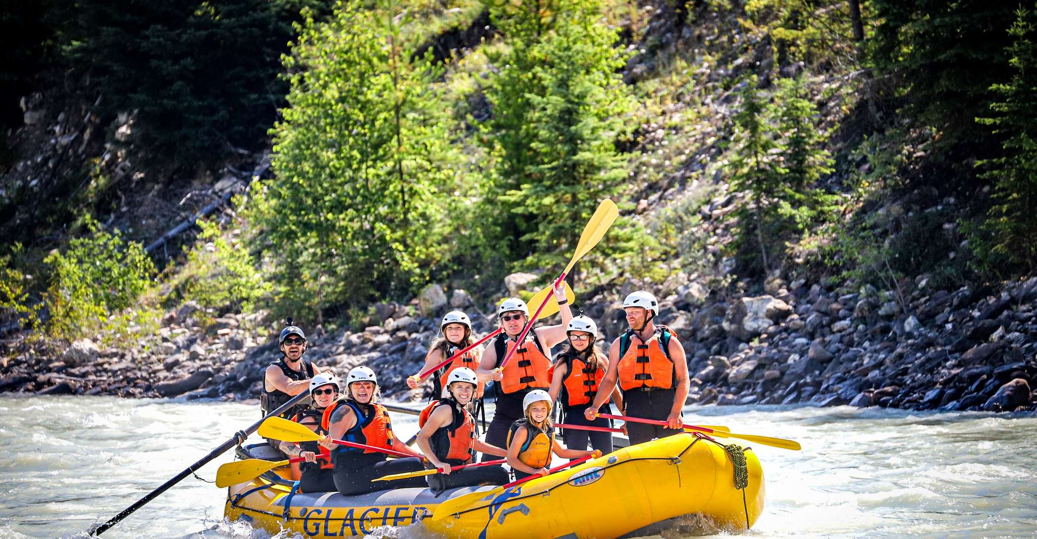 Golden, BC: Kicking Horse River Family Rafting with Lunch