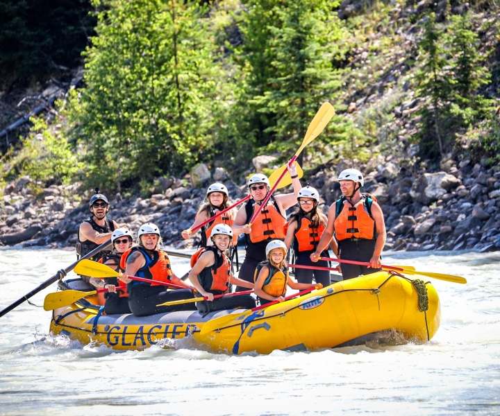 Golden, BC: Kicking Horse River Family Rafting with Lunch