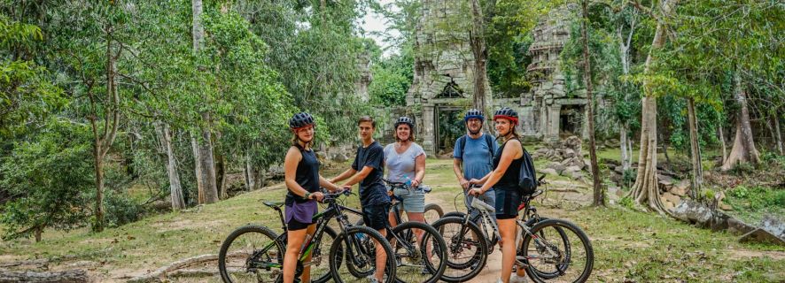 Siem Reap: 3-Day Guided Cycle Tour With Angkor Wat and Lunch