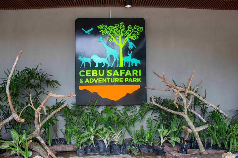 Van Cebu City: Cebu Safari en Adventure Park Day Tour