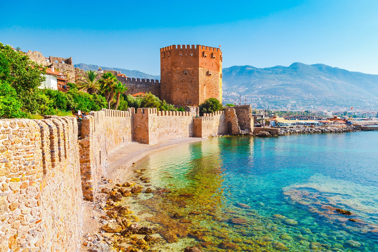 Visite de la ville d'Alanya depuis Side Whit LuchVisite de la ville d'Alanya à partir de Side