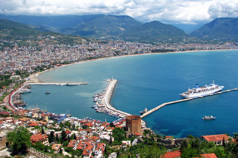 Alanya Stadstour van Side Whit LuchAlanya Stadstour vanuit Side