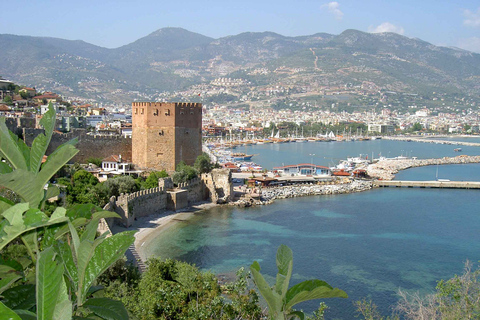 Visite de la ville d'Alanya depuis Side Whit LuchVisite de la ville d'Alanya à partir de Side