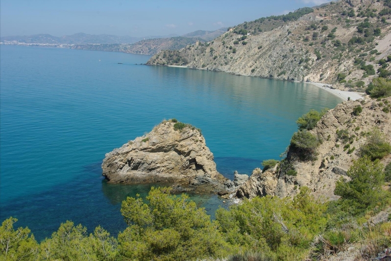 Malaga: randonnée des falaises de Maro à la plage cachée avec plongée en apnée
