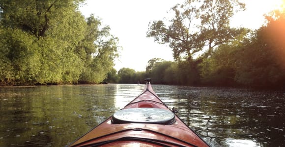 Bremen: Ganztägiger Kajakverleih auf der Wümme