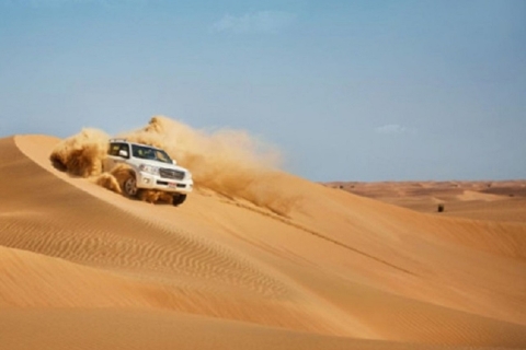 Dubaj: wieczorny quad Red Dunes, Dune Blast z grillemEkskluzywny prywatny quad Safari na pustyni Red Dune