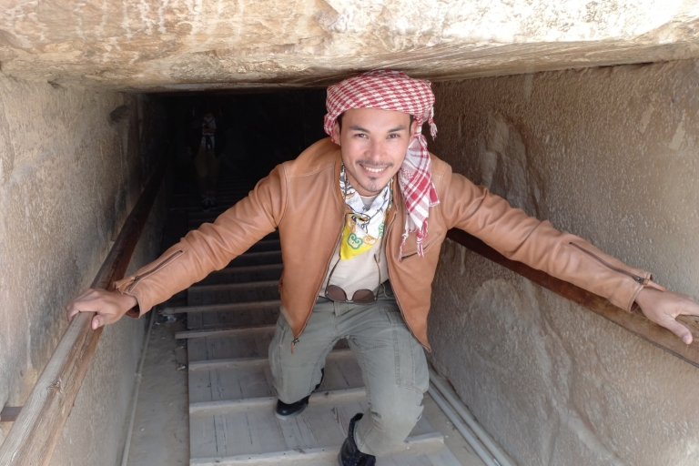 El Cairo/Giza: excursión de un día a Sakkara, Menfis y las pirámides de Giza