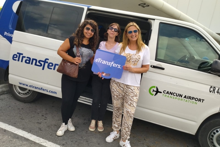 Luchthaven Cancun: enkele reis of retour luchthaventransferEnkele reis van de hotelzone van Cancun naar de luchthaven van Cancun
