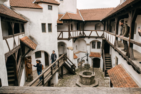 Day Trip - Bran Castle, Peles Castle & "Wednesday" Castle COACH TOUR Audio guide in 24 languages