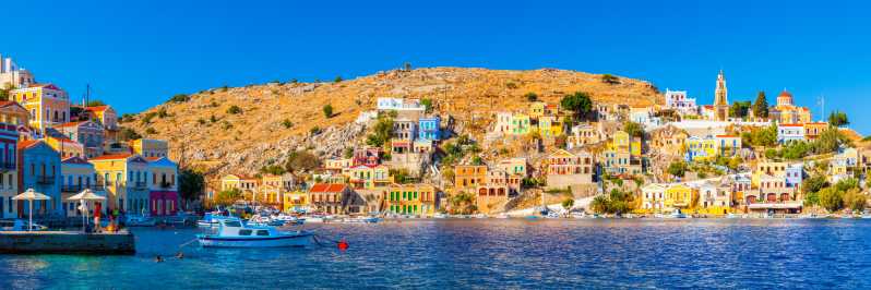 From Rhodes: Symi Island Day Trip by Boat with Hotel Pickup