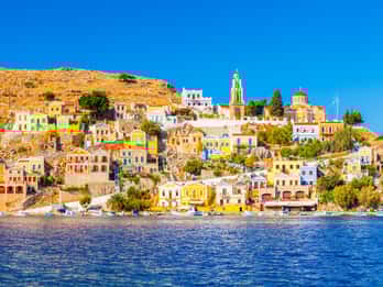 From Rhodes: Symi Island Day Trip by Boat with Hotel Pickup