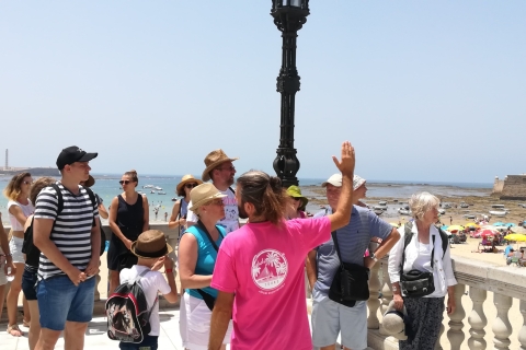 Cádiz: Private Tour mit Tapas, Weinverkostung und Fahrradverleih