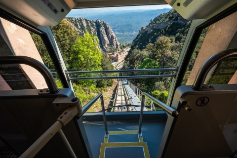 Montserrat & Sitges from Barcelona: Easy Hike and Cable Car