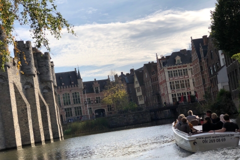 Ghent: 40-Minute Historical Boat Tour of City Center