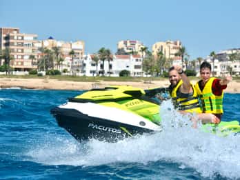 from Torrevieja: Jet ski tour without a license.