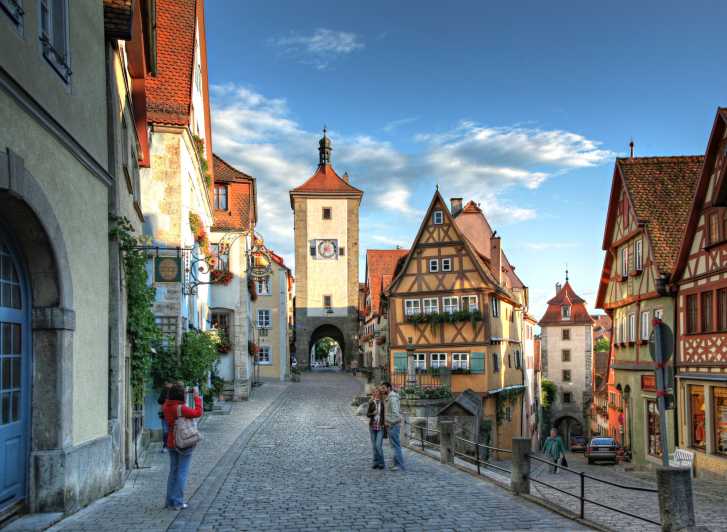 Frankfurt: Ruta Romántica y Rothenburg ob der Tauber