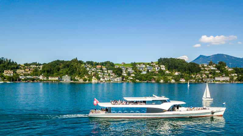 lucerne 1 hour cruise on panoramic yacht