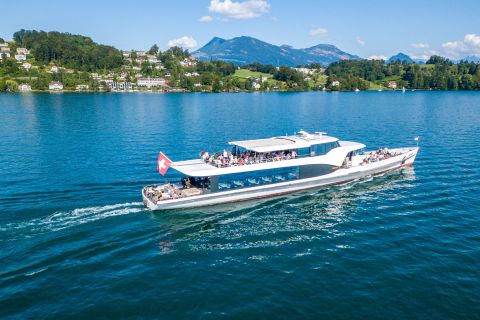 Lucerne : croisière de 1 h sur un yacht panoramique