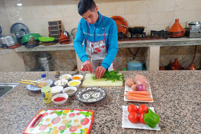 De Marrakech: aula de culinária berbere do Alto Atlas