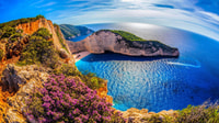 Zante, relitto del primo mattino, grotte blu e punto di vista - Hizvo