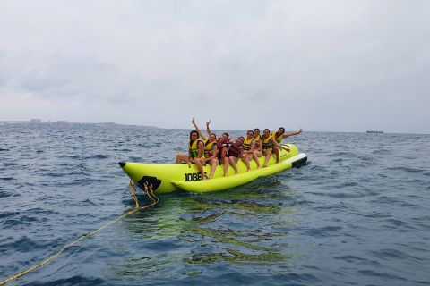Torrevieja: Przejażdżka łodzią bananową z instruktorem