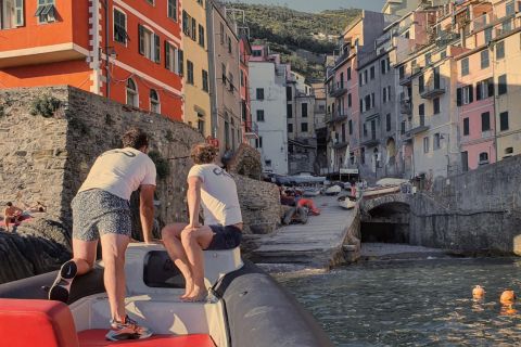 From La Spezia: Cinque Terre Sailing Tour by Speedboat