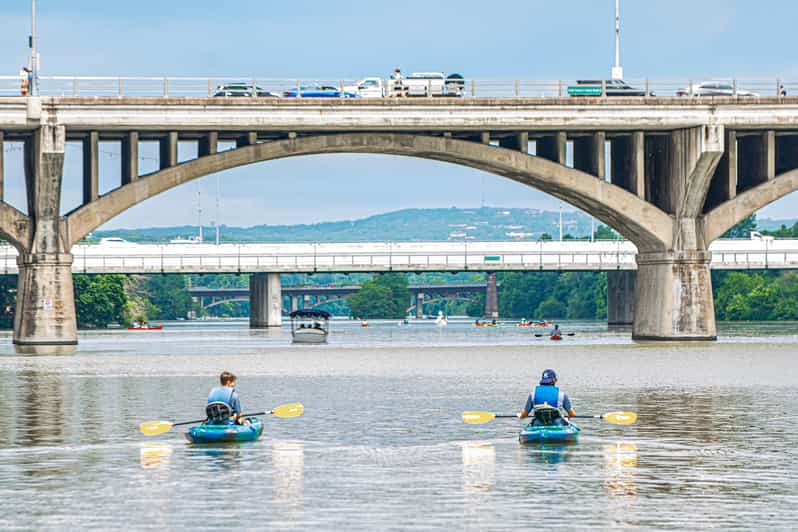 Austin Kayaking Tour through Downtown to Barton Springs GetYourGuide