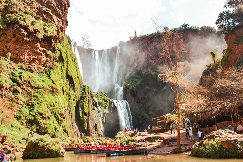 Marrakech: Ouzoud Waterfalls Day Trip & Optional Boat Ride Private Tour with Boat Ride