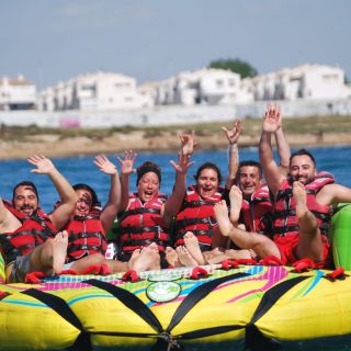Torrevieja: Speedboat-Powered Inflatable Crazy Sofa Ride