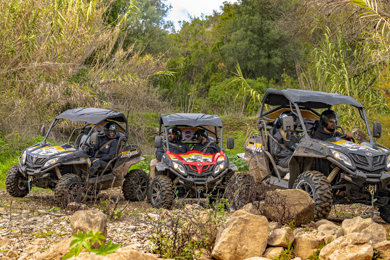 Albufeira: tour in buggy fuoristrada di un&#039;intera giornata con pranzo e guidaBuggy singolo