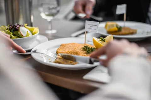 Wiedeń: Prywatna wycieczka Electro Odltimer z Vegan Schnitzel