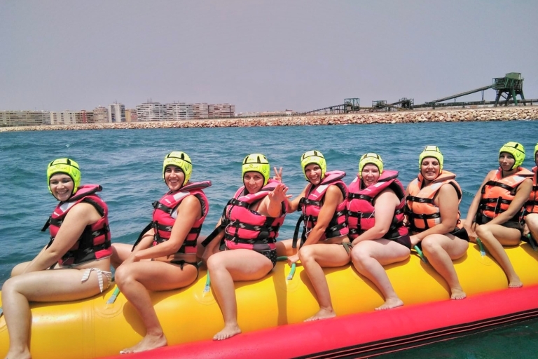 Alicante: przejażdżka łodzią bananową