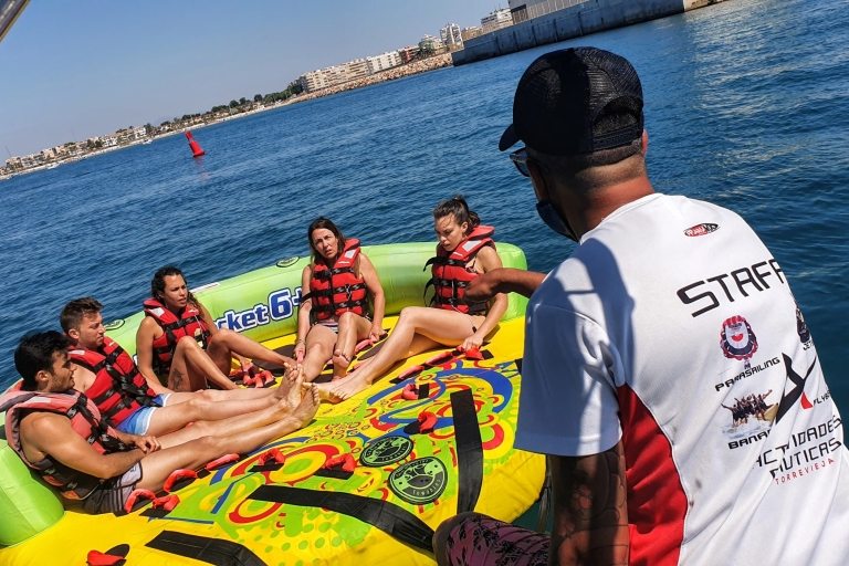 Alicante: balade en canapé fou propulsé par bateau