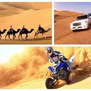 Doha: Quad Bike, Sandboarding, Desert Safari, Camel Ride