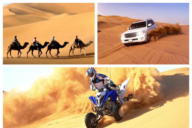 Doha: Ökensafari Ökensafari med ATV, sandboarding och dune bashingPrivat rundtur