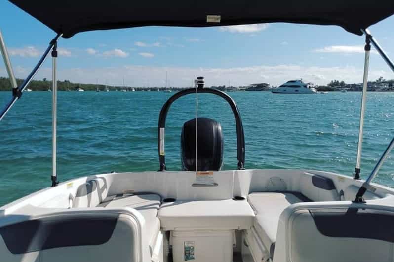 Miami Bay Boat Rental for up to 6 People GetYourGuide