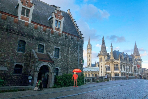 Gent: privéwandeling, kathedraal, belfort & DuivelsteenRondleiding in het Spaans