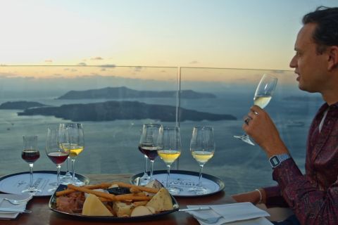 Santorini: Private SUV Tour With Wine Tasting and Sunset