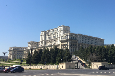 Bucarest : visite à pied de 3 h des reliques du communisme