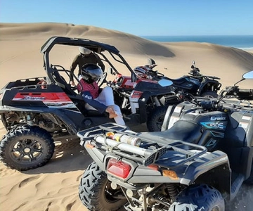 Agadir: mezza giornata in quad ed equitazione al tramonto