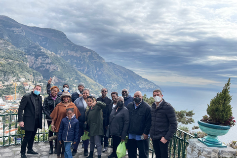 Desde Nápoles: tour privado de un día guiado por la costa de AmalfiTour privado