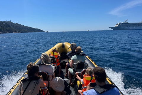 Balade en mer de Nice vers Monaco et stop à Villefranche