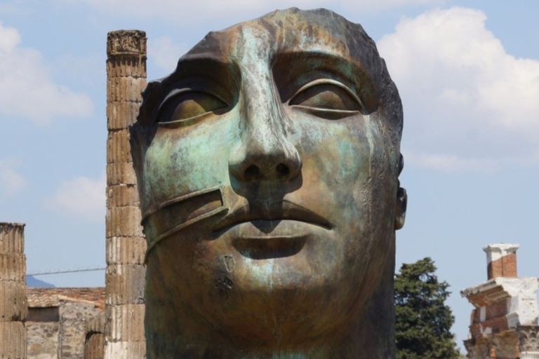 Desde Nápoles: Tour de día completo de Pompeya, Sorrento + Positano