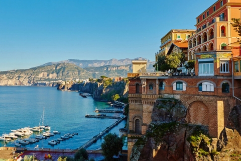 De Naples: visite d'une journée de Pompéi, Sorrente + Positano