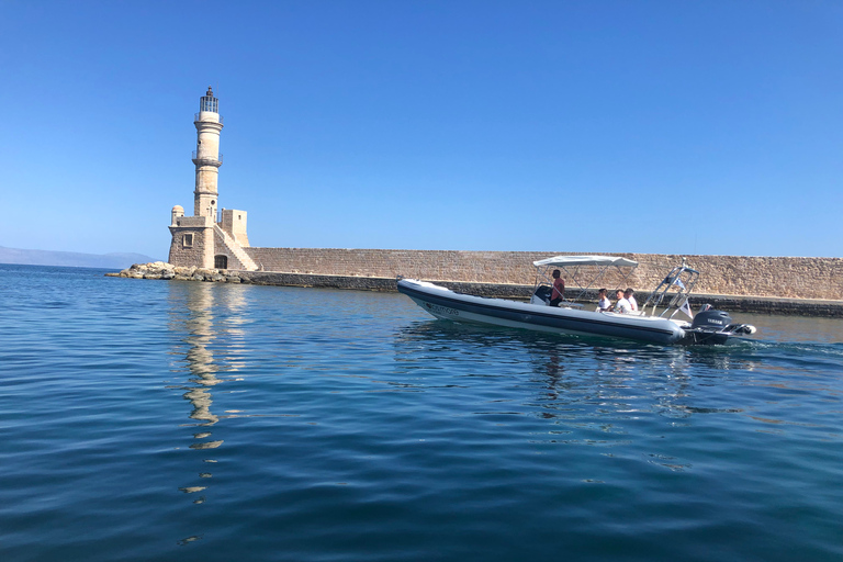 Chania: Privat RIB-kryssning till Balos och Gramvousa Island