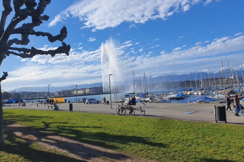 Ginebra: tour en bicicleta eléctrica por el lago de las Naciones Unidas y el casco antiguo