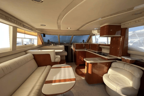 Privat yachtkryssning, Biscayne Bay, Miami Beach. 52 fot