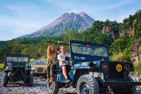 Yogyakarta: Borobudur, Merapi Jeep & Prambanan Tour Private Tour Upto 4 person I All Tickets Inclusive