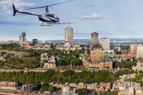Quebec City: 15, 30, or 45-Minute Scenic Helicopter Tour